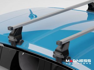 Alfa Romeo Tonale Roof Rack Cross Bars - for models w/o factory roof rails - Silver Alfa Romeo Tonale Roof Rack Cross Bars - for models w/o factory roof rails - Silver